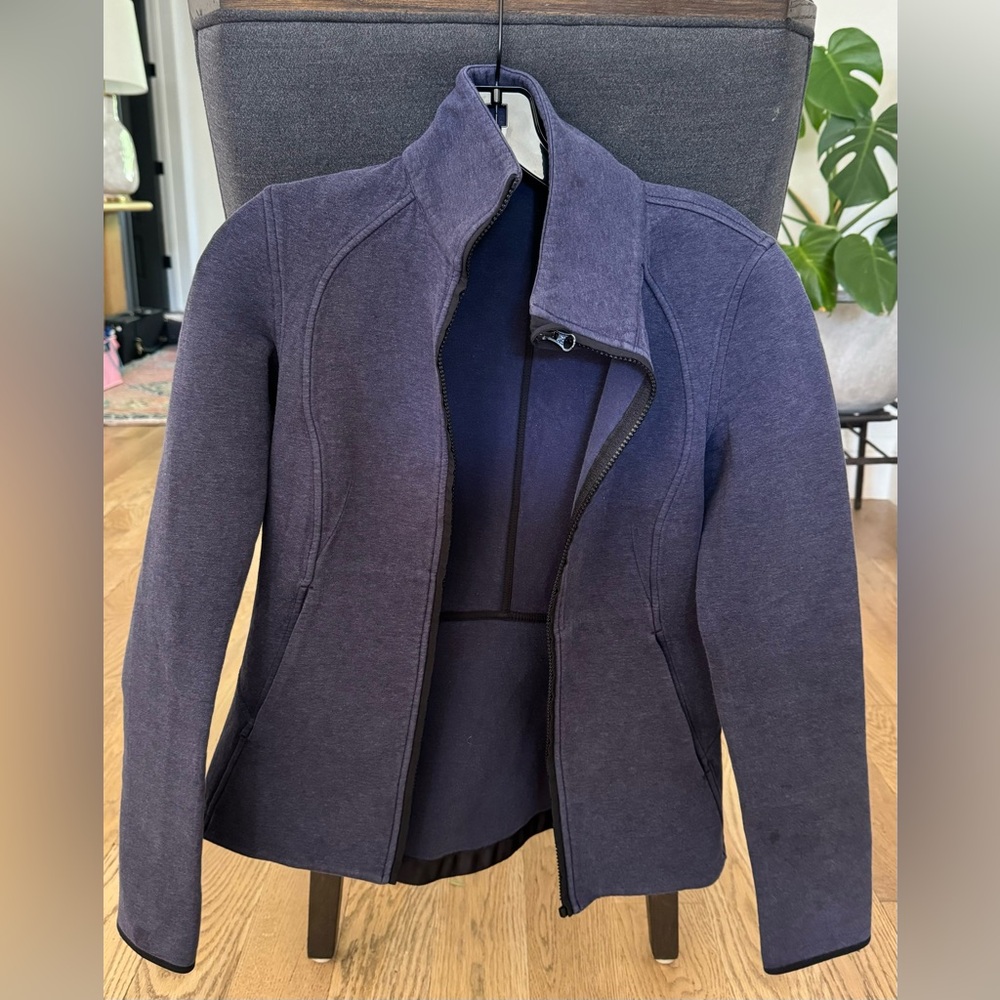Purple lululemon zip jacket